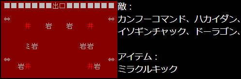 スーパーチャイニーズ　ステージ５－４　攻略